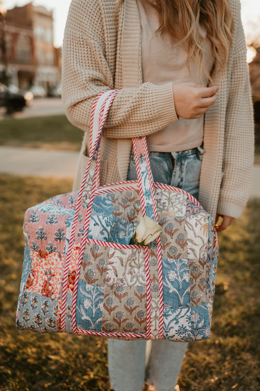 OTB PATCH DUFFLE BAG