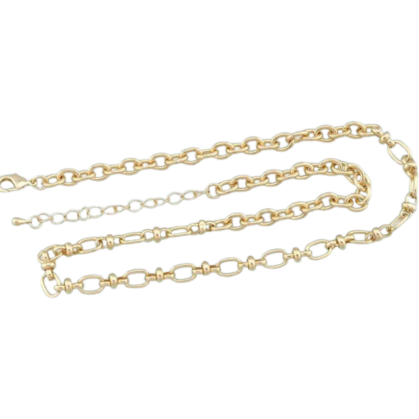 GOLD CHUNKY OVAL LINK CHAIN