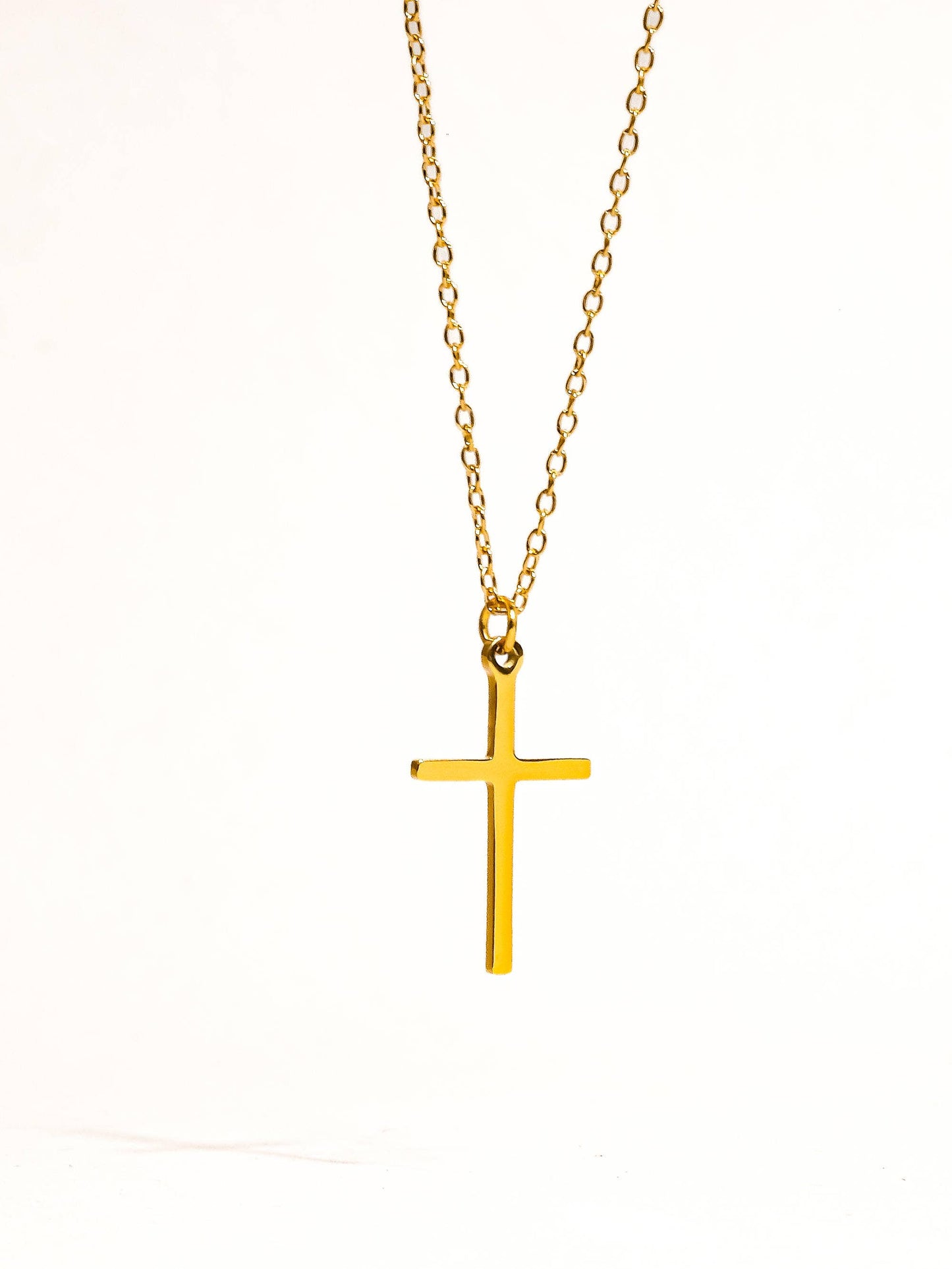 SMALL CROSS NECKLACE