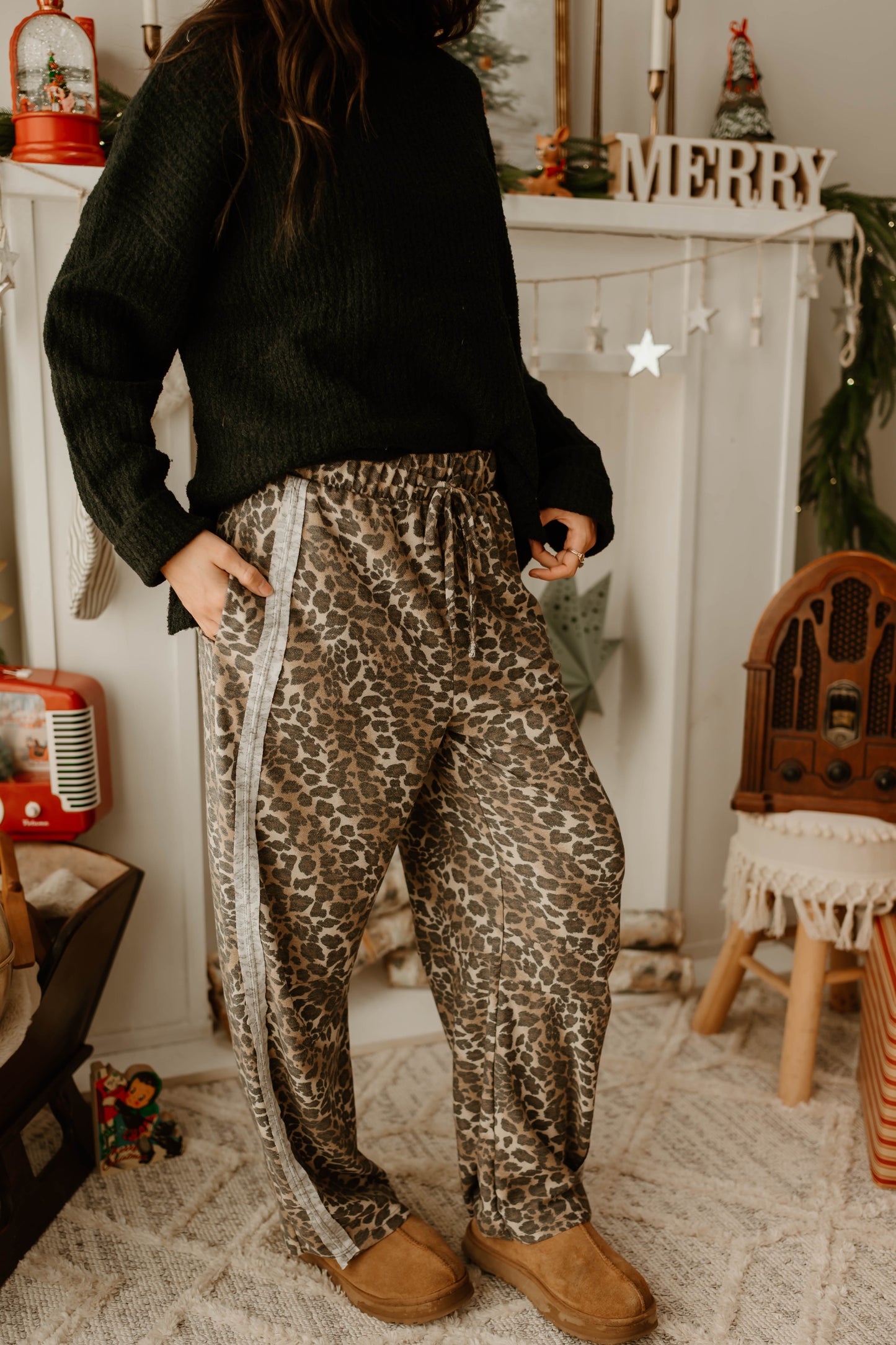 VINTAGE LEOPARD PRINT BOTTOMS