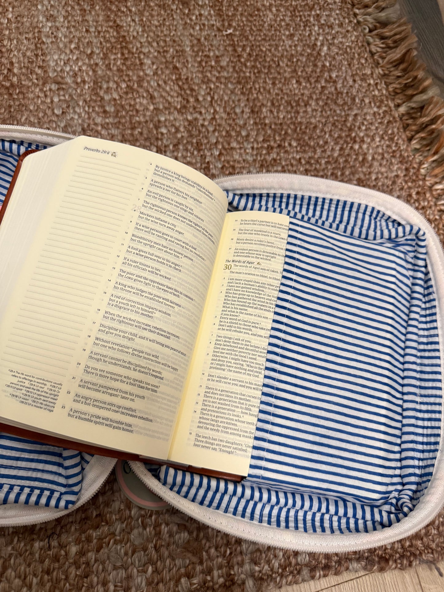 MULTI COLOR PATCH BIBLE COVER
