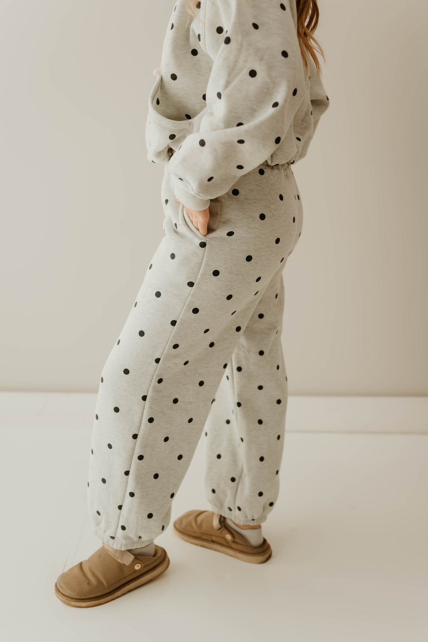 POLKA DOT SWEAT SET