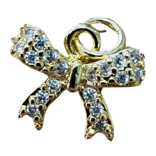 DIAMOND BOW CHARM