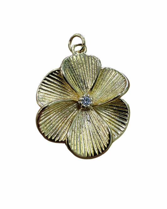 LARGE FLOWER CHARM