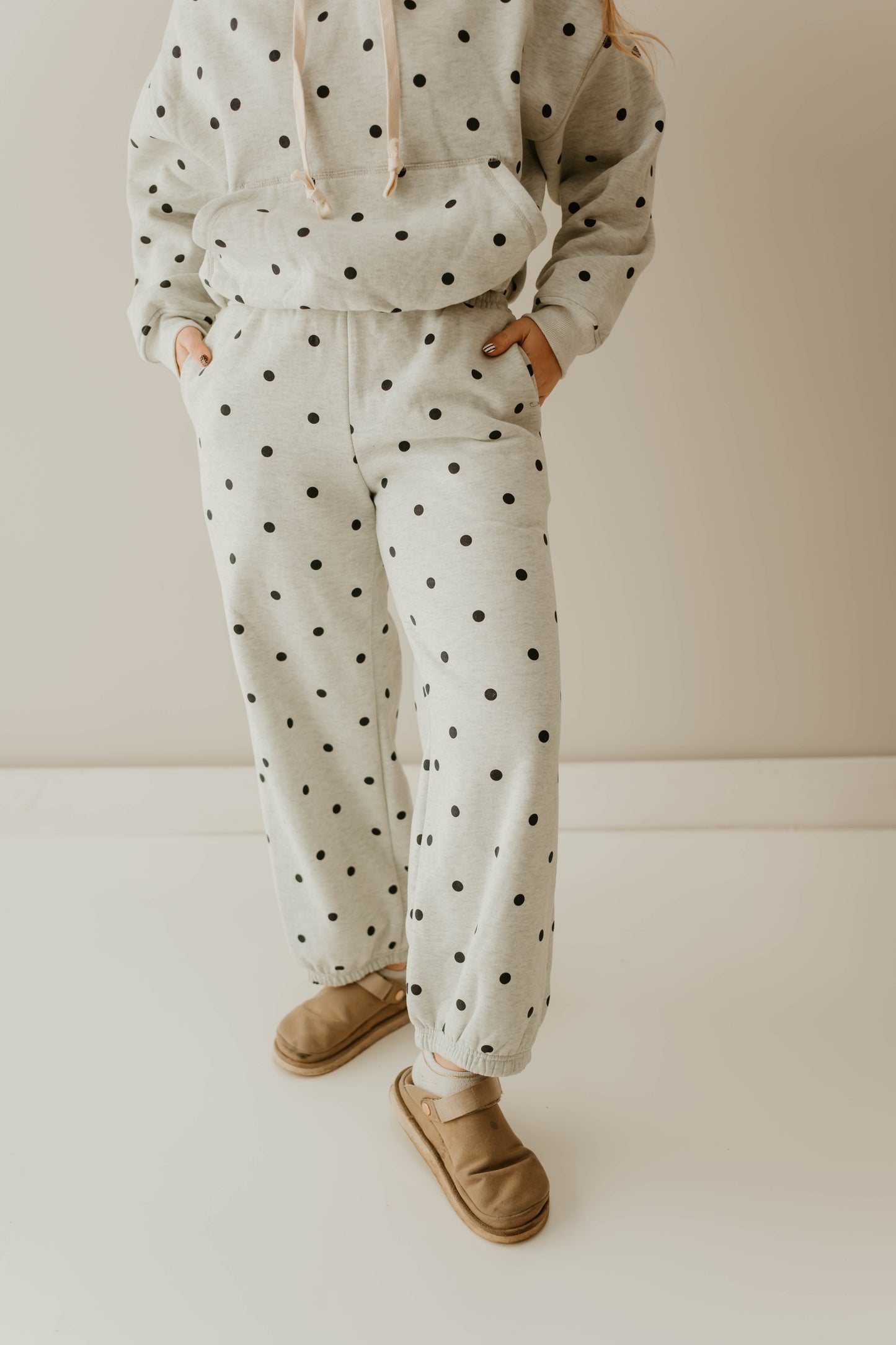POLKA DOT SWEAT SET