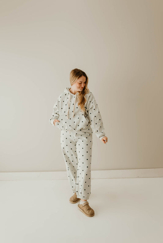 POLKA DOT SWEAT SET