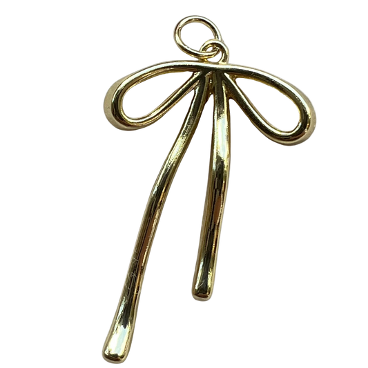 THIN BOW CHARM