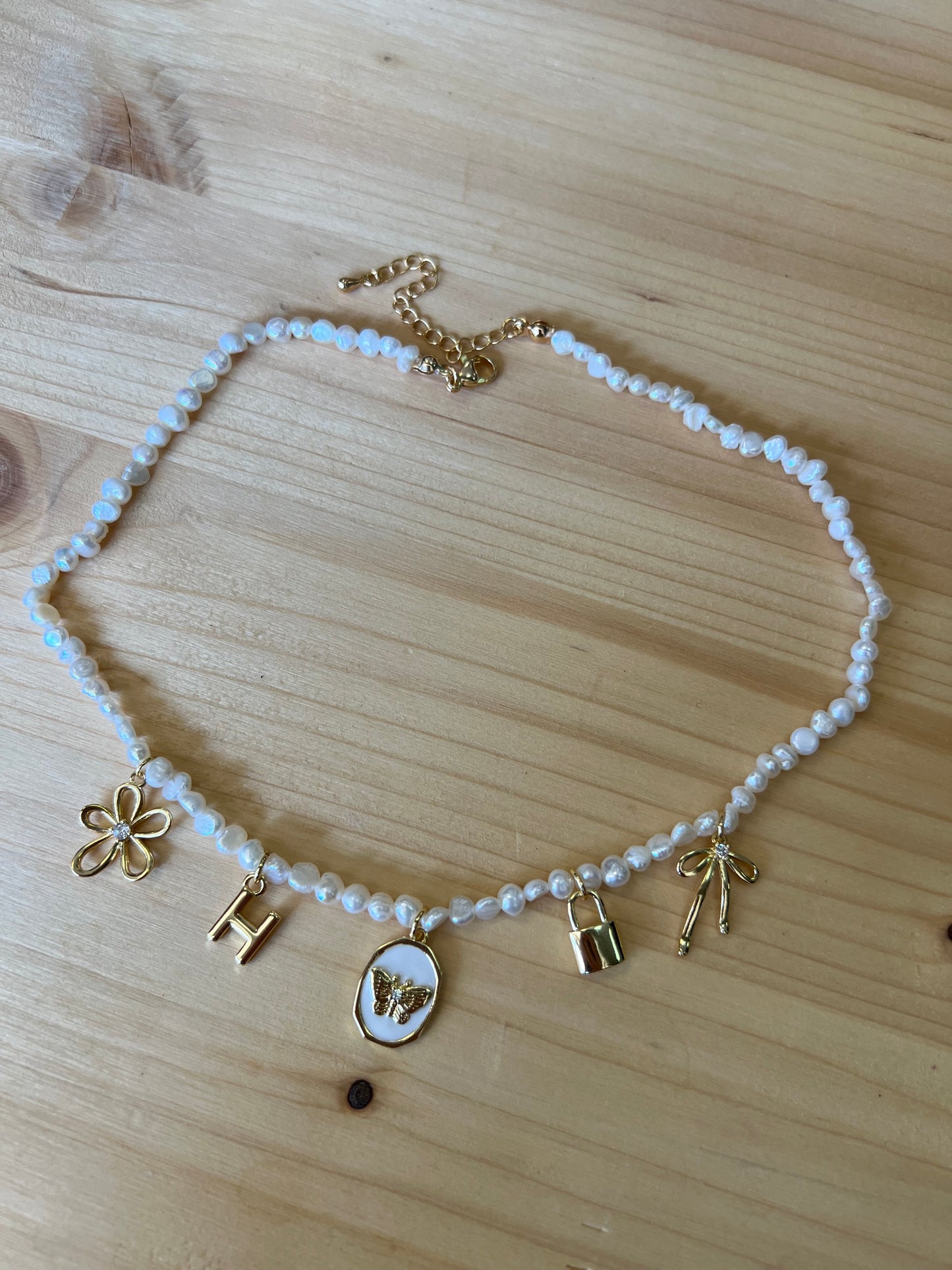 LINKED CHARM NECKLACE - BUILD YOUR OWN