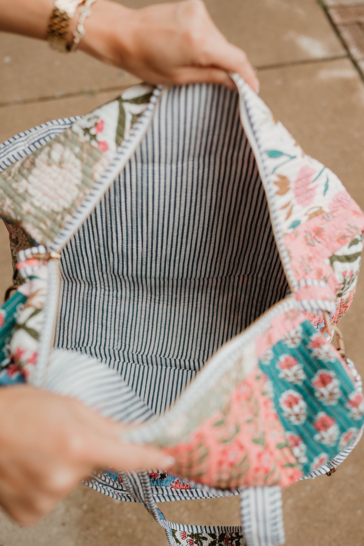 MEADOW PATCHWORK DUFFLE BAG