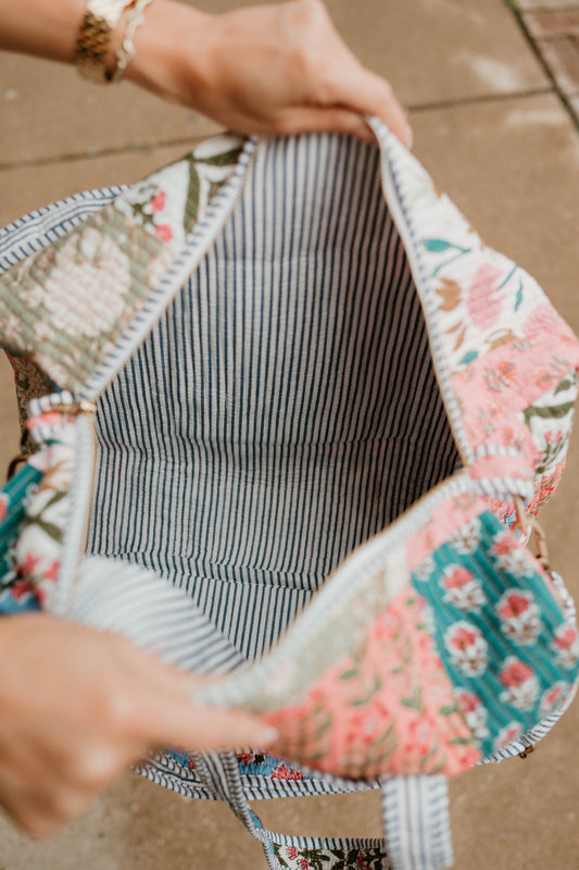 MEADOW PATCHWORK DUFFLE BAG