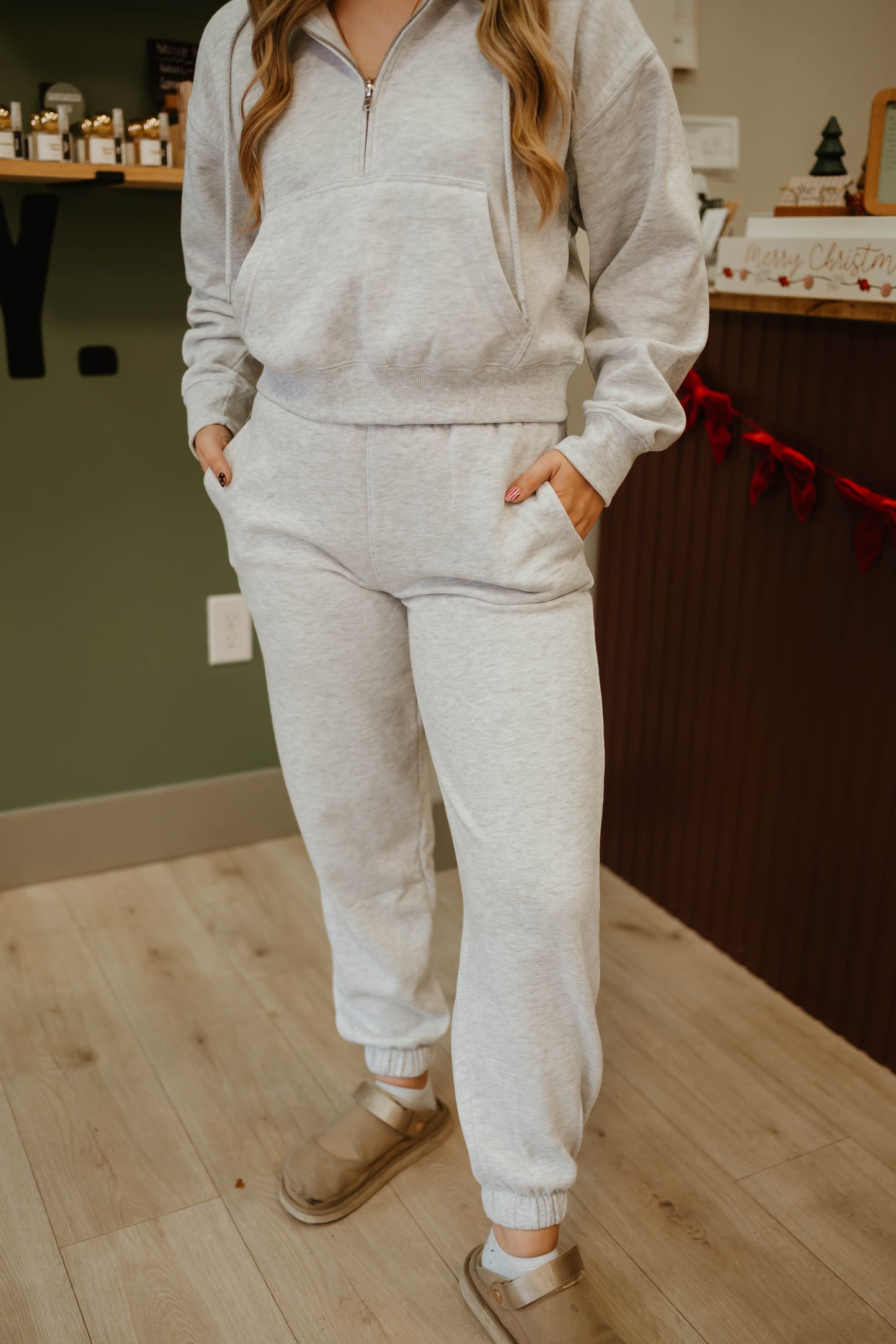 ELASTIC WAIST JOGGERS