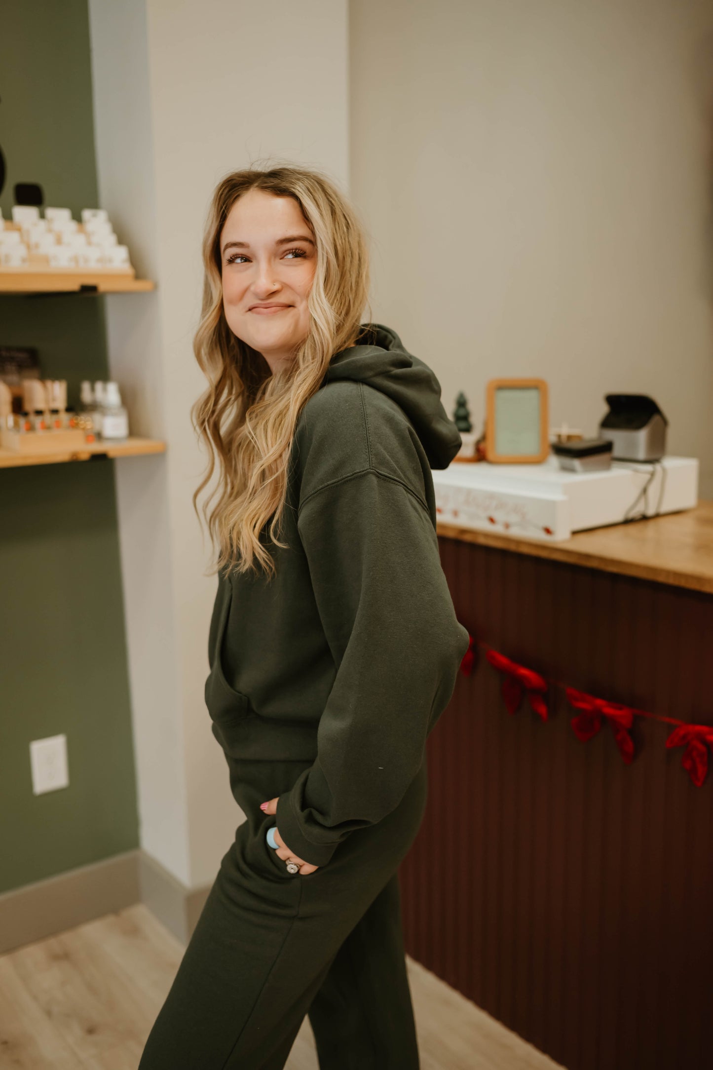 HALF ZIP SCUBA HOODIE