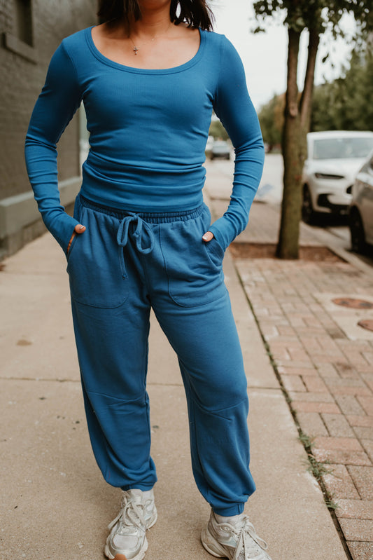 OCEAN FRENCH TERRY JOGGERS
