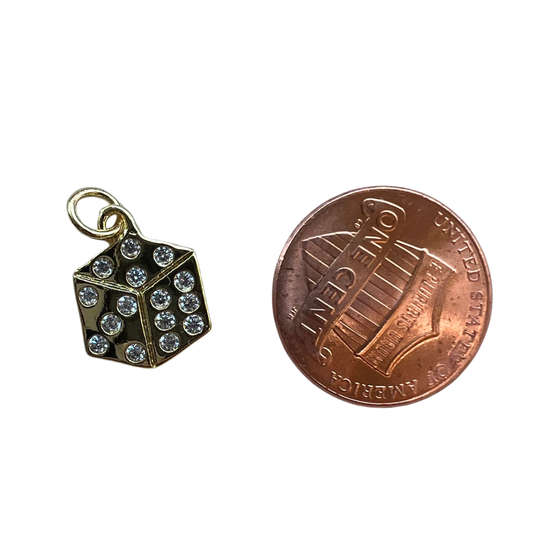 DIAMOND DICE CHARM