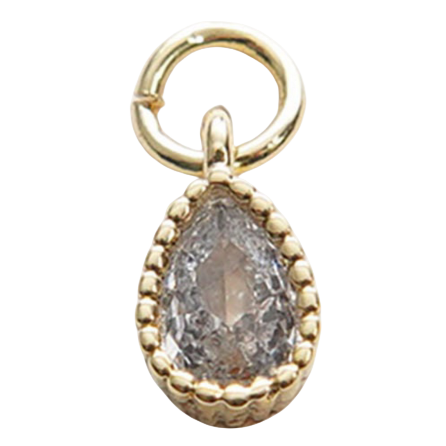 MINI TEAR DROP DIAMOMD CHARM