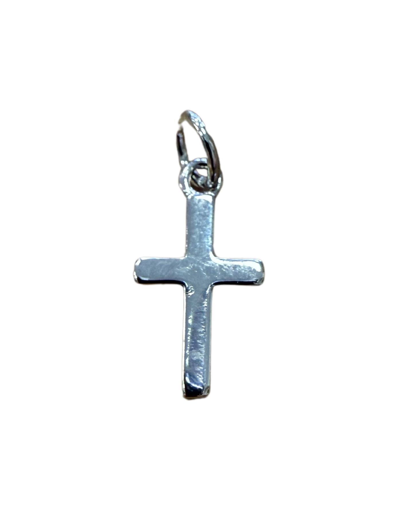 SILVER CROSS CHARM