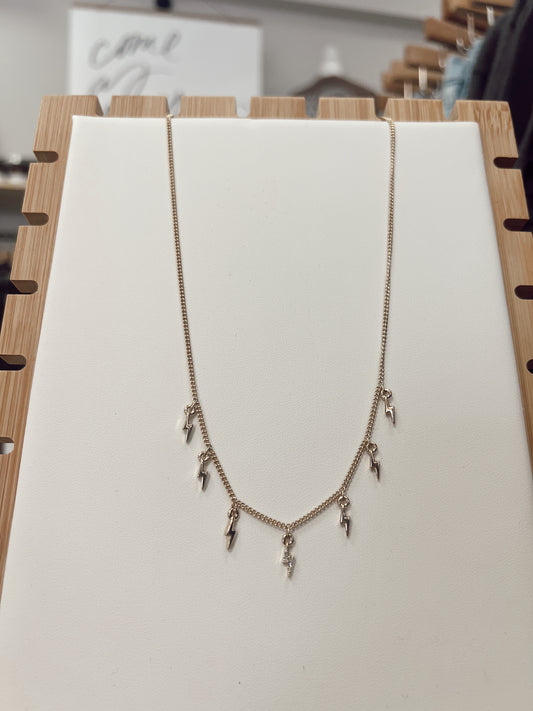 LIGHTNING BOLT NECKLACE