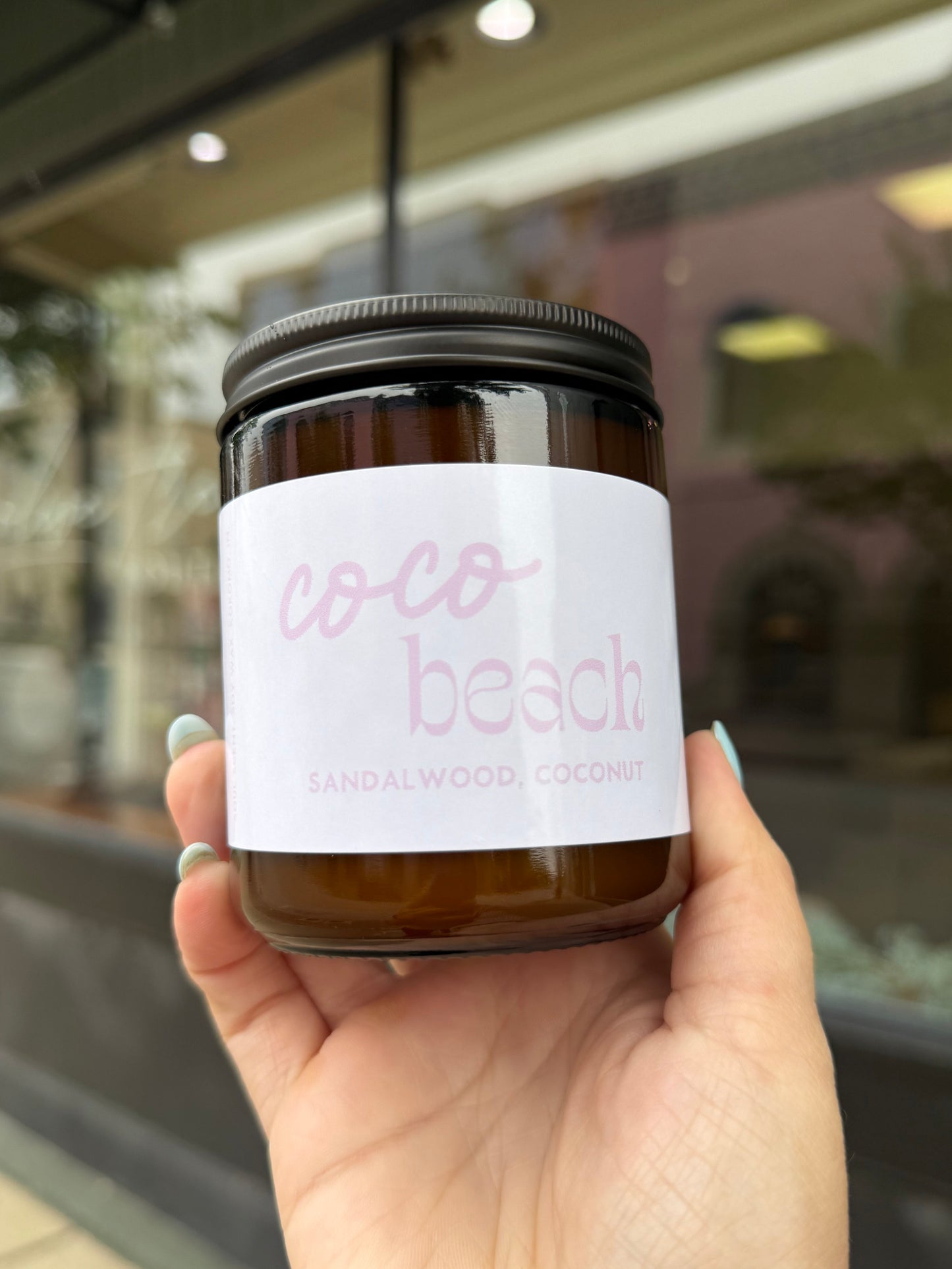COCO BEACH SOY WAX CANDLE | summer collection
