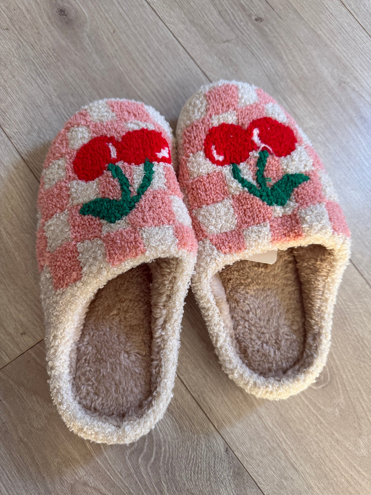 CHERRY SLIPPERS