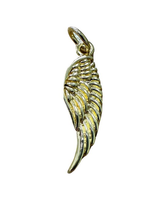 GOLD ANGEL WING CHARM