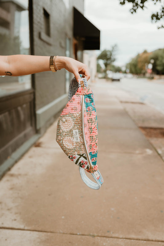 MEADOW PATCHWORK BUM BAG
