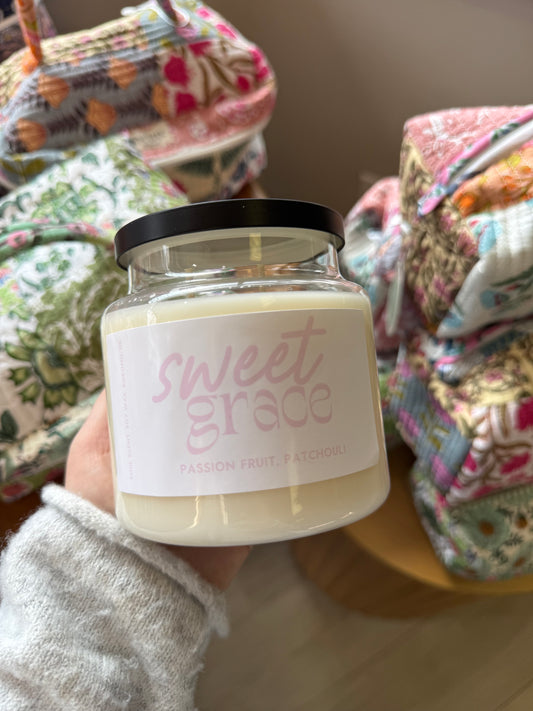 SWEET GRACE SOY WAX CANDLE