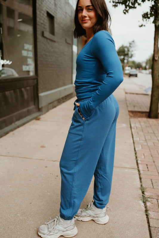 OCEAN FRENCH TERRY JOGGERS