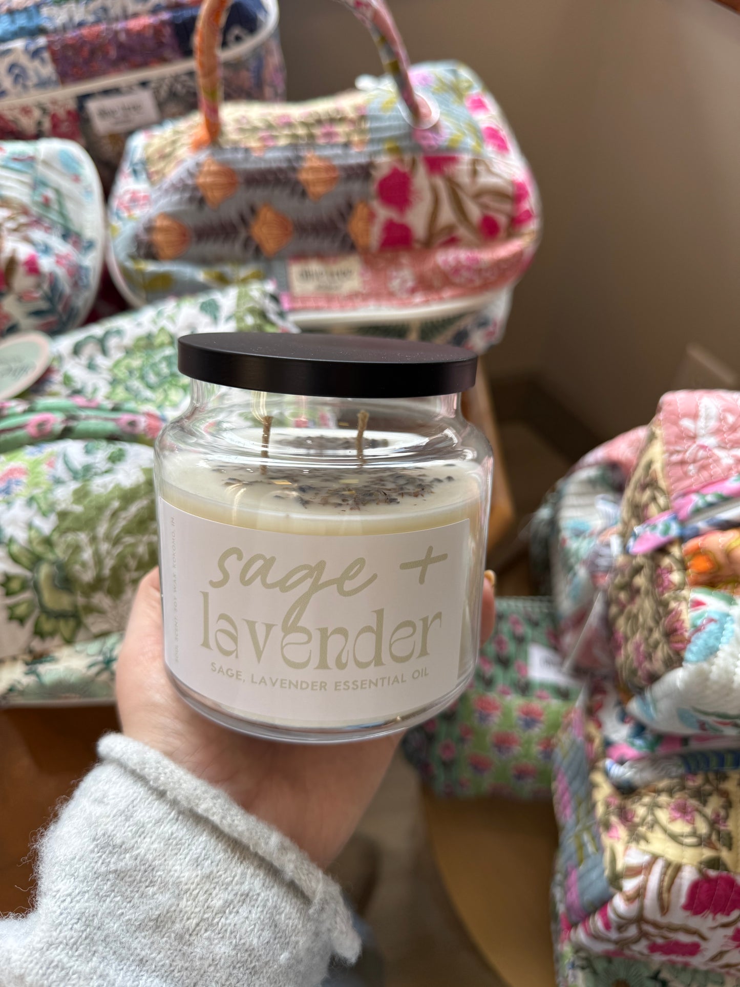 SAGE & LAVENDER SOY CANDLE