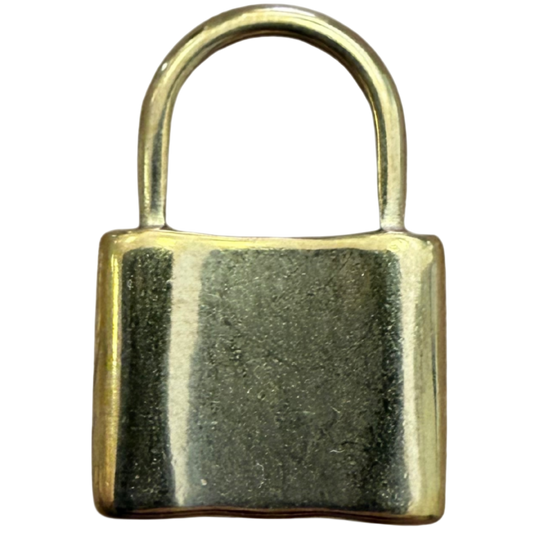 GOLD VINTAGE LOCK CHARM