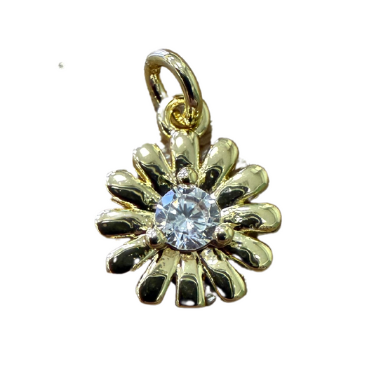 MINI DIAMOND FLOWER CHARM