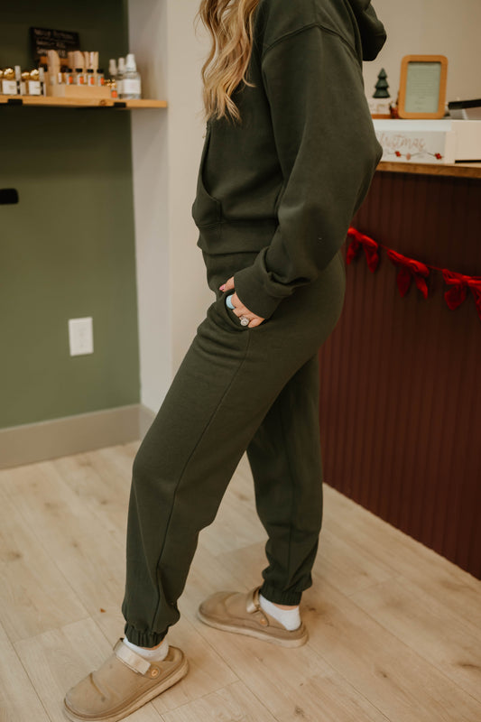 ELASTIC WAIST JOGGERS