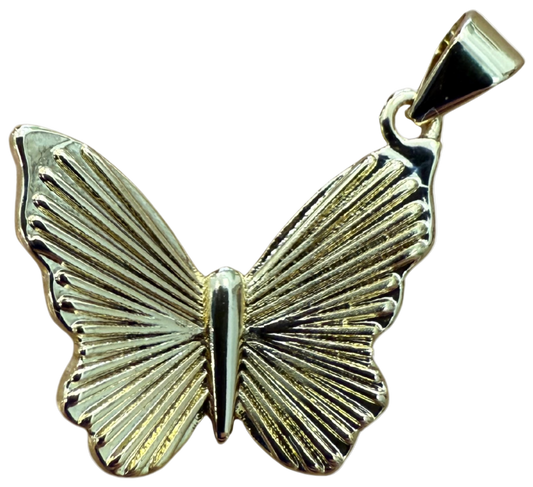 MEDIUM GOLD BUTTERFLY CHARM