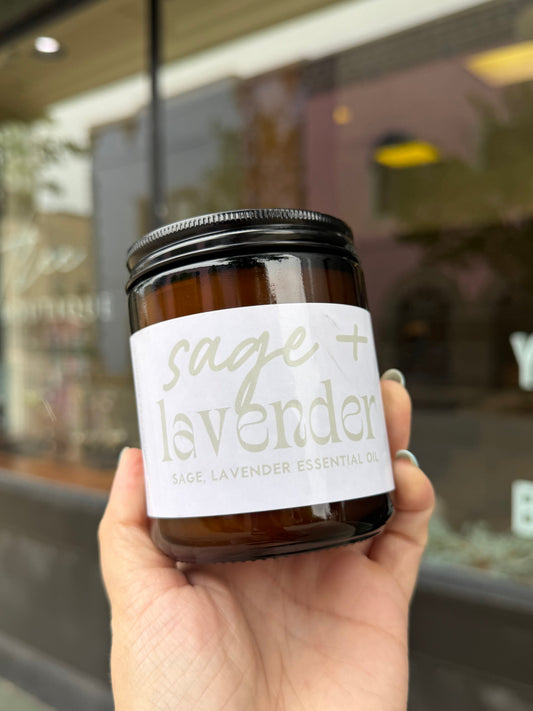 SAGE & LAVENDER SOY CANDLE