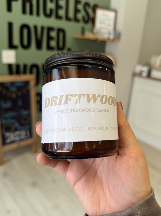 DRIFTWOOD SOY CANDLE