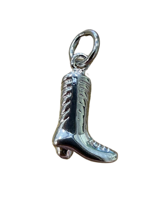 SILVER BOOT CHARM