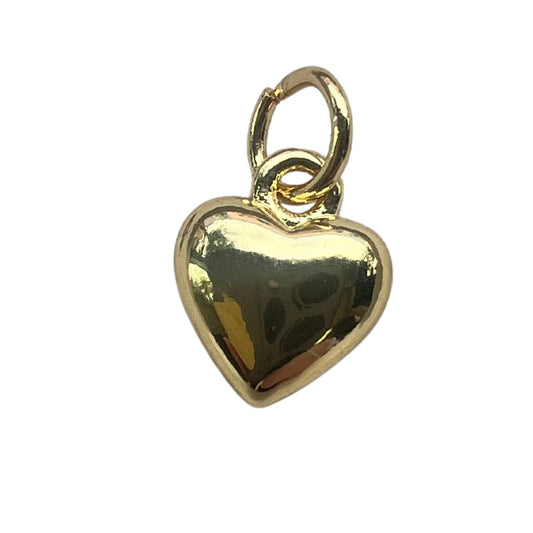 SMALL ROUNDED HEART CHARM