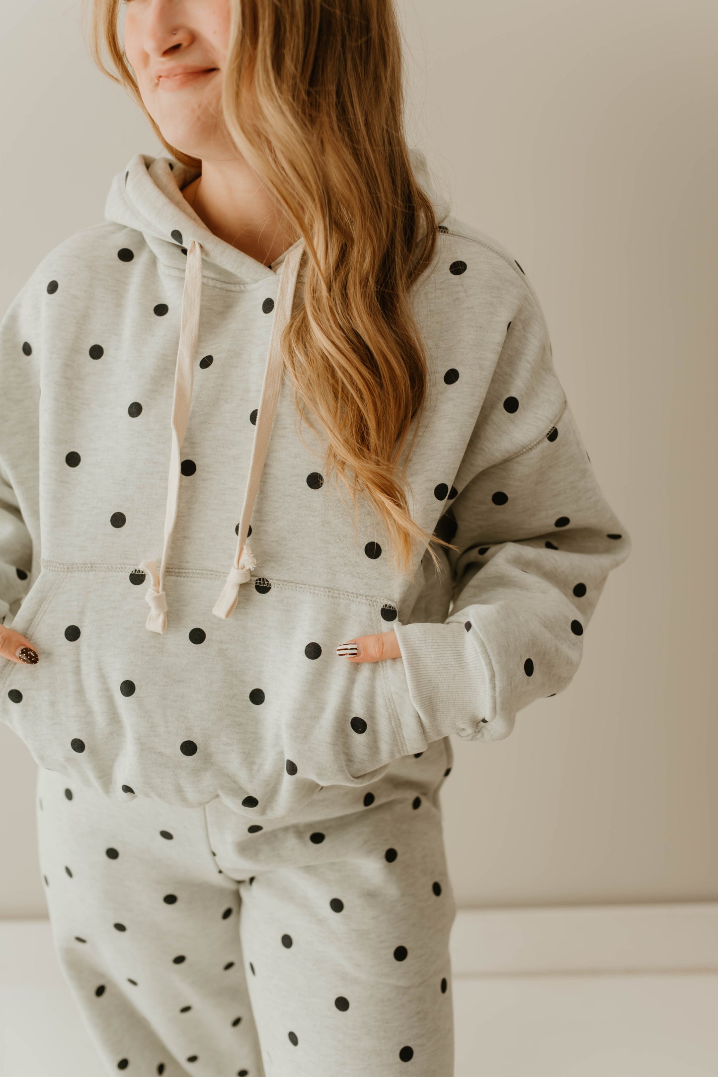POLKA DOT SWEAT SET