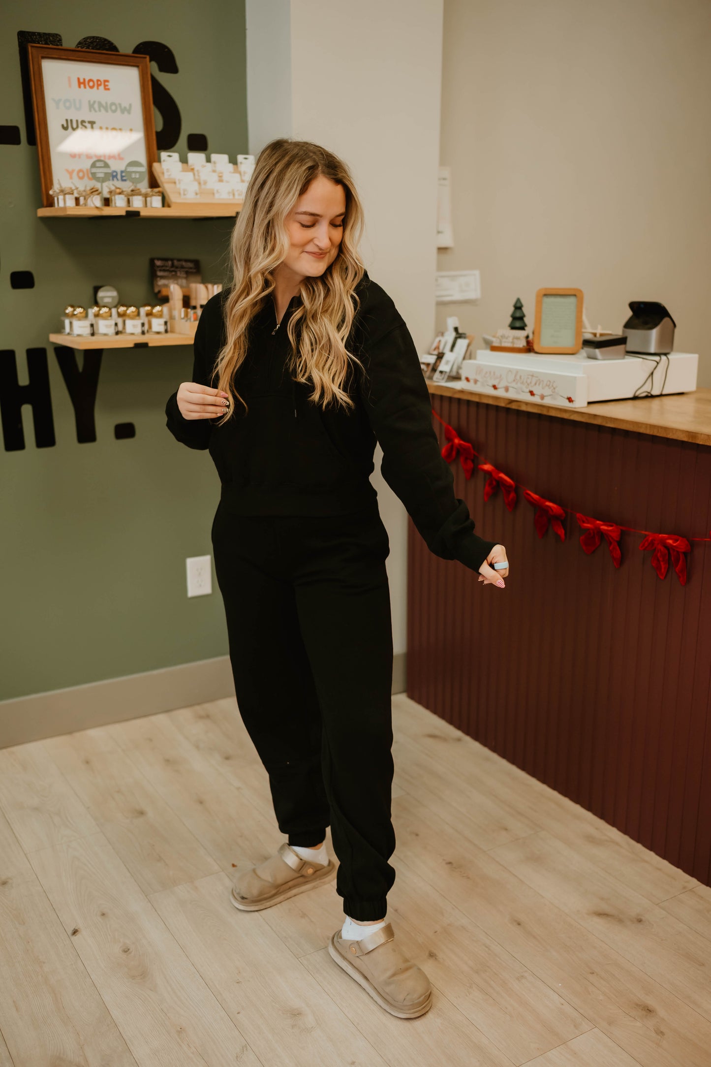 ELASTIC WAIST JOGGERS