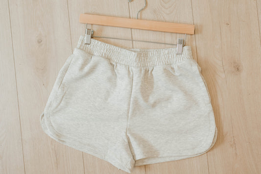 GRAY SOFT SCUBA SHORTS