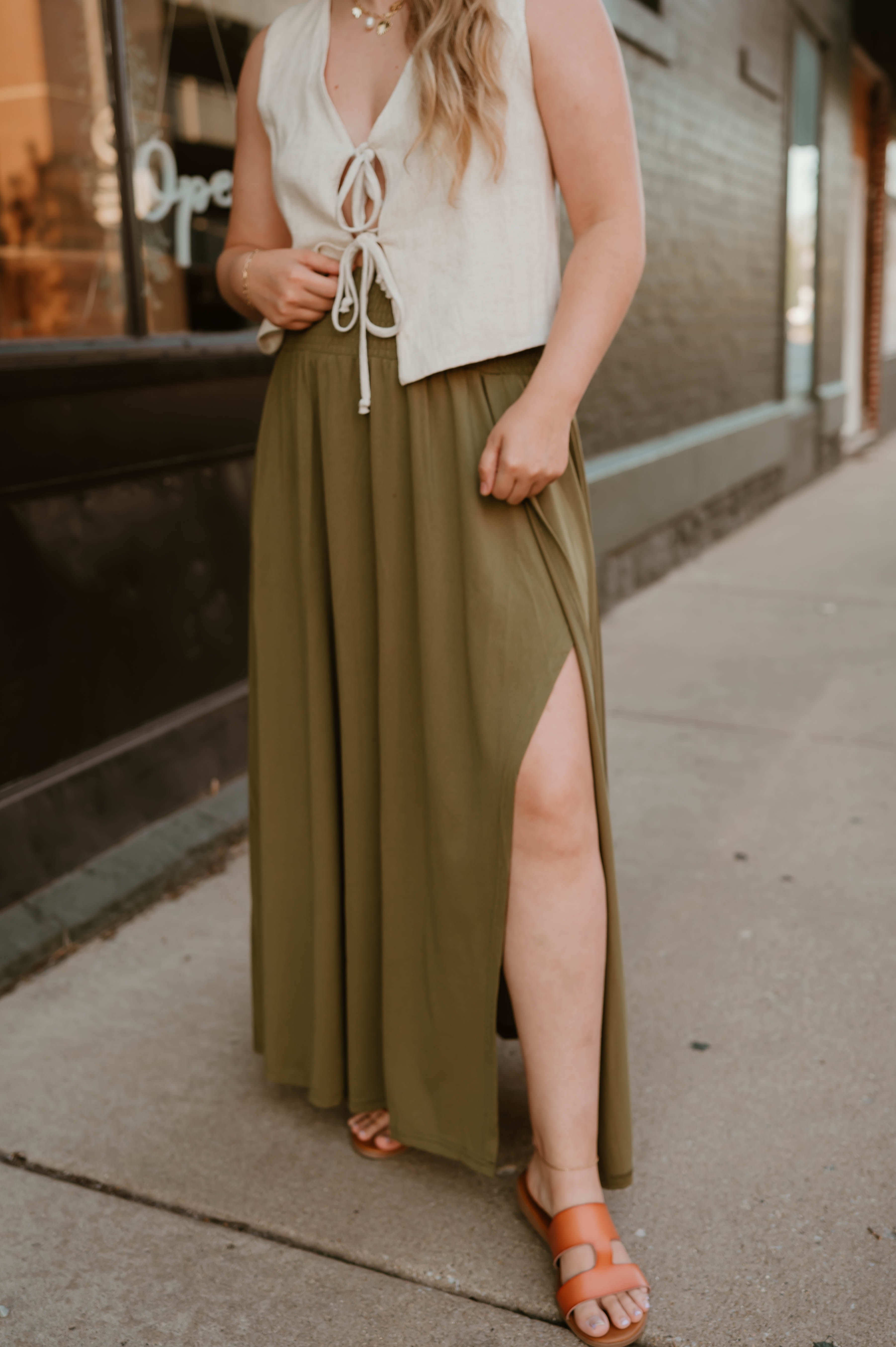 Olive Tree Skirt