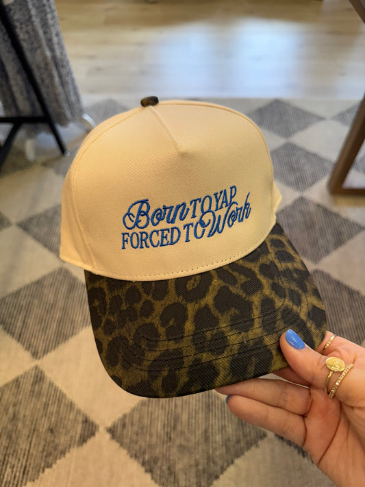 YAP LEOPARD TRUCKER HAT