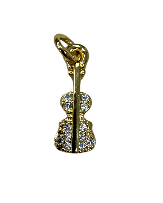GOLD GUITAR CHARM