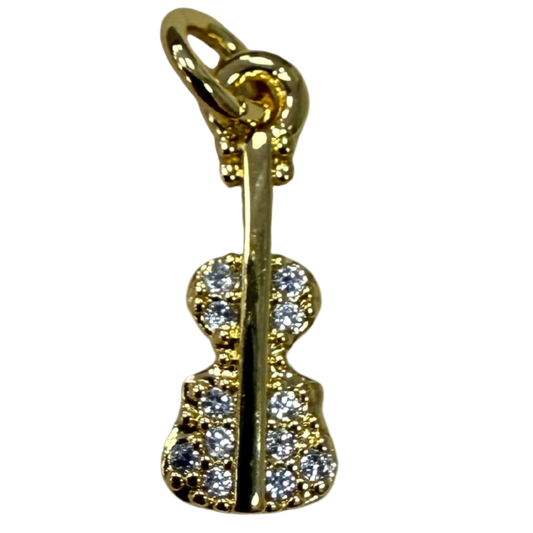 GOLD GUITAR CHARM