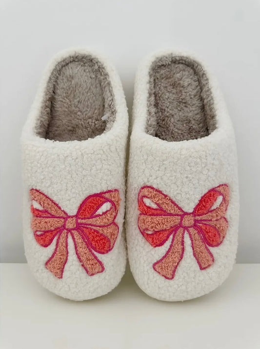 BOW SLIPPERS