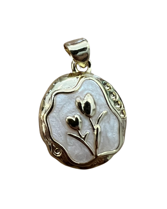 ROSE OPAL PENDANT CHARM