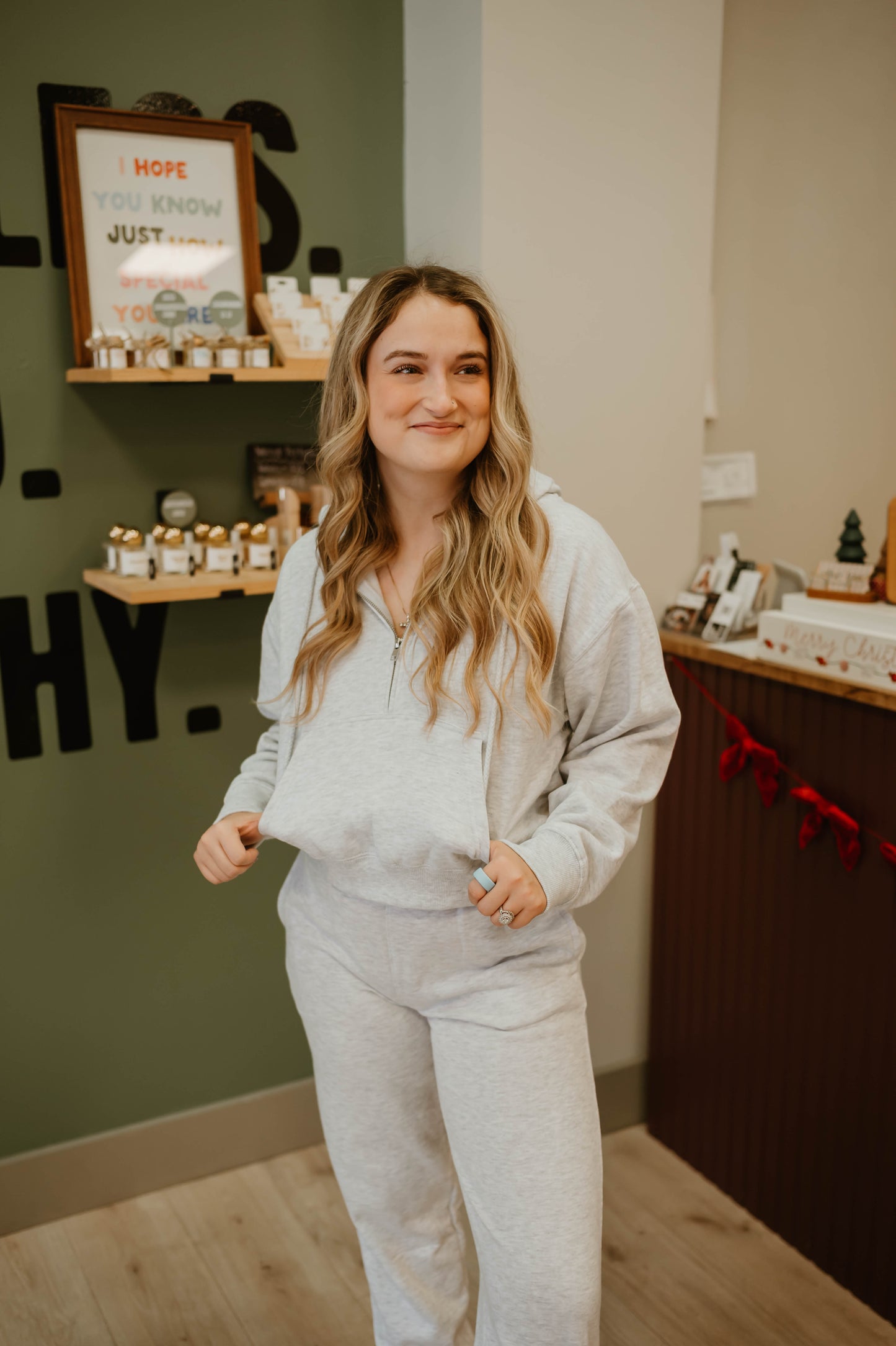 HALF ZIP SCUBA HOODIE