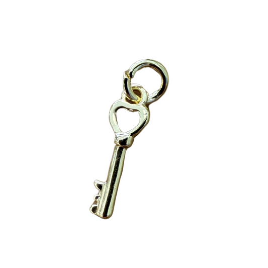 MINI GOLD KEY CHARM