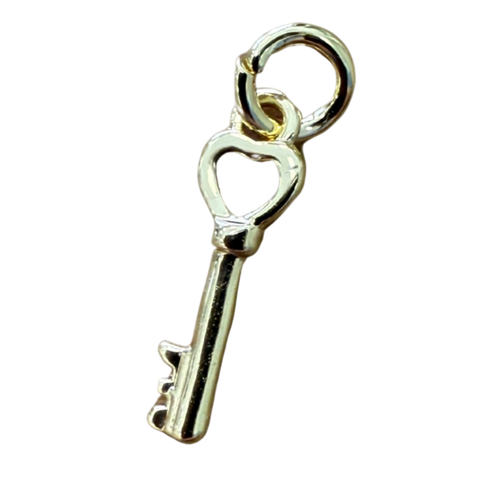 MINI GOLD KEY CHARM