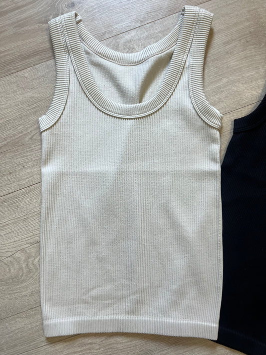 RIBBED TANK TOPS