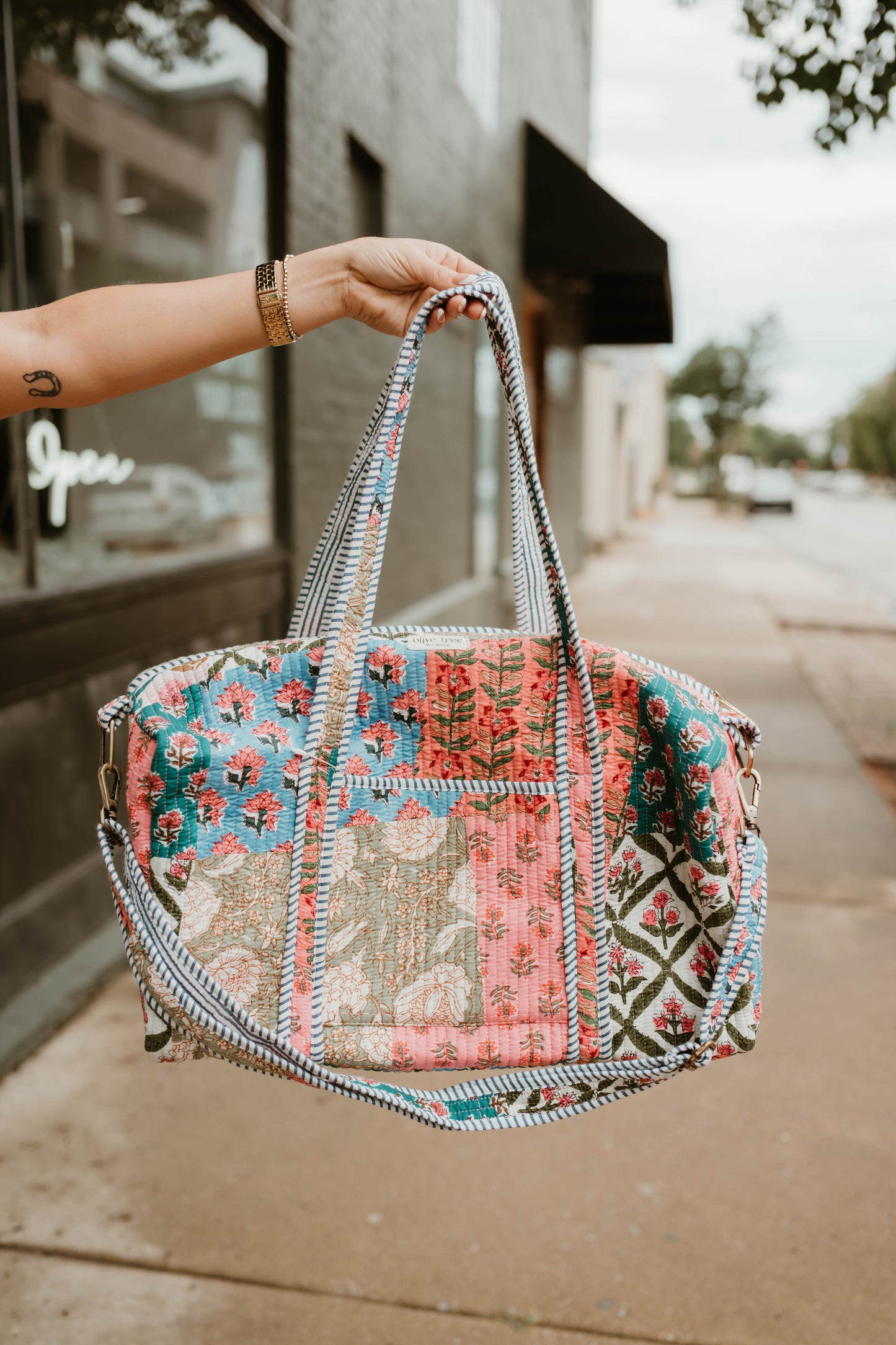 MEADOW PATCHWORK DUFFLE BAG